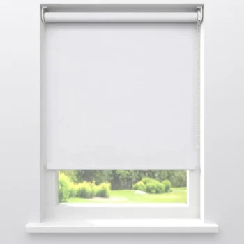 New Kwantum Fenstr Rolgordijn Liz Lichtdoorlatend Wit