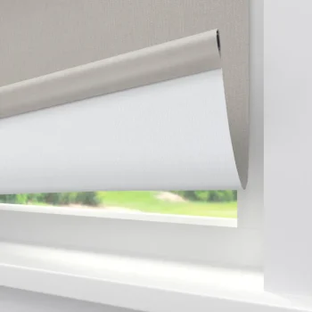 Discount Kwantum Fenstr Rolgordijn Noor Cement Verduisterend Greige