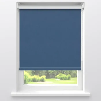 Clearance Kwantum Fenstr Rolgordijn Noor Donkerblauw Verduisterend Dr.Blauw