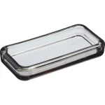 Online Kwantum Glazen Plateau Liss Grijs