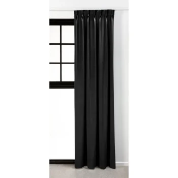 Outlet Kwantum Gordijn Carol Zwart