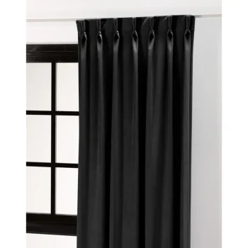 Outlet Kwantum Gordijn Carol Zwart