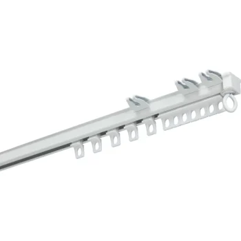 Fashion Kwantum Gordijnrailset Op Maat Wit 400 Cm