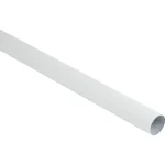 Hot Kwantum Gordijnroede 120 Cm Wit Metaal Ø28mm