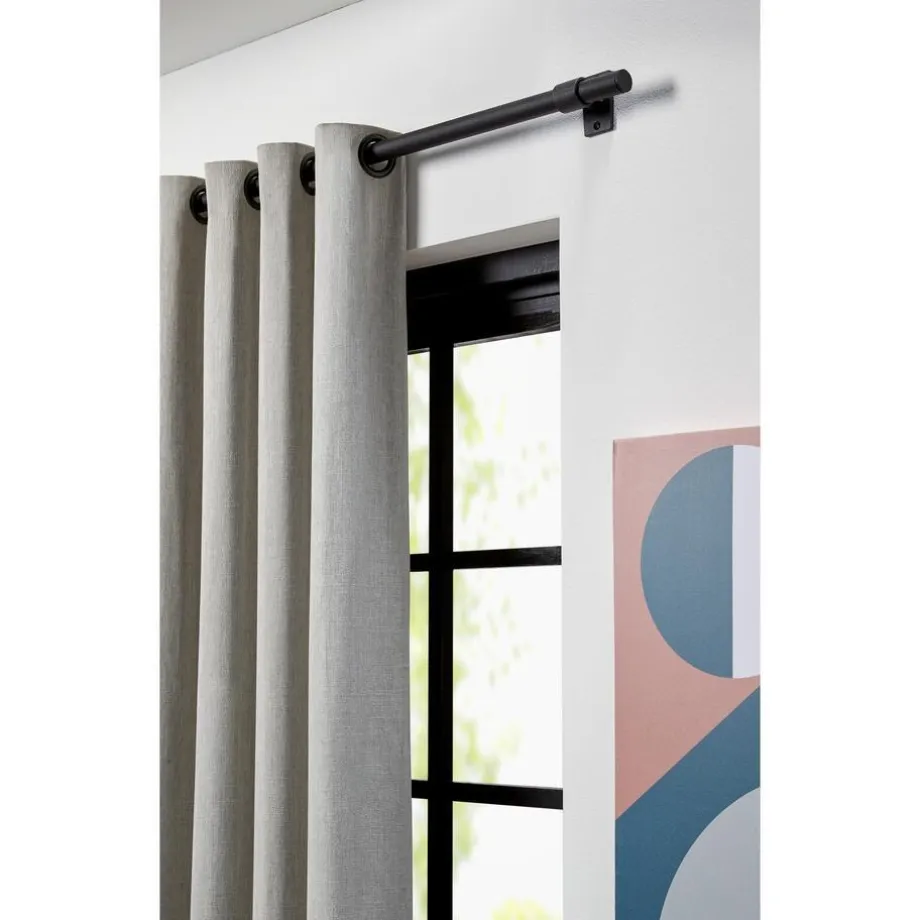 gordijnroede-160-cm-mat-zwart-fAMkmZtc-2.webp Sale Kwantum Gordijnroede 160 Cm Mat Zwart Staal - Ø28mm