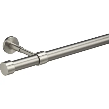 Online Kwantum Gordijnroede 200 Cm RVS Metaal - Ø28mm