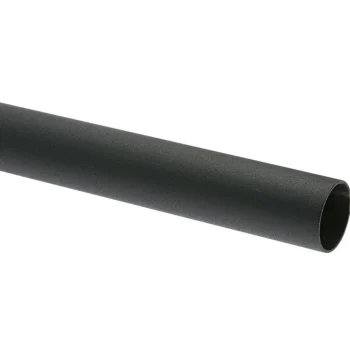 Discount Kwantum Gordijnroede 240 Cm Mat Zwart Staal - Ø28mm