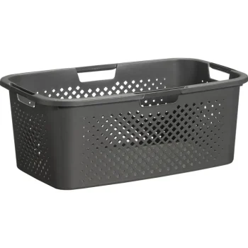 Best Kwantum Heupwasmand Rattan Ruit Antraciet