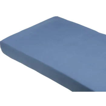 Hot Kwantum Hoeslaken Katoen Blauw - 90x200cm