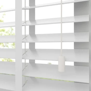 Hot Kwantum Houten Jaloezie Xander 50mm Wit