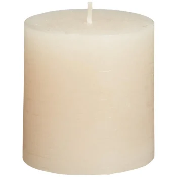 Sale Kwantum Kaars Rustiek Ecru 7x7 Cm 007X007CM