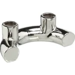 Fashion Kwantum Kandelaar Berra Zilver 17 Cm