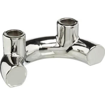 Fashion Kwantum Kandelaar Berra Zilver 17 Cm