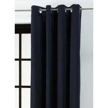 Outlet Kwantum Kant En Klaar Gordijn Bruno Zwart