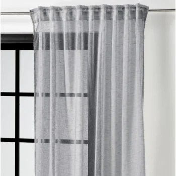 Fashion Kwantum Kant En Klaar Gordijn Nikie Antraciet