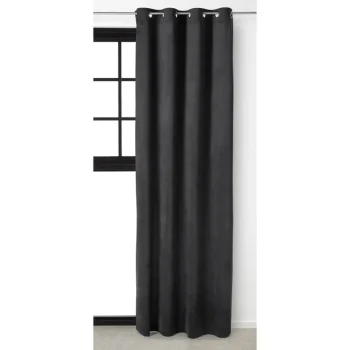 Outlet Kwantum Kant En Klaar Gordijn Victoria Zwart