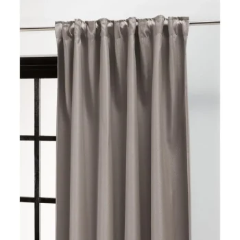 Clearance Kwantum Kant En Klaar Gordijn Ziva Taupe