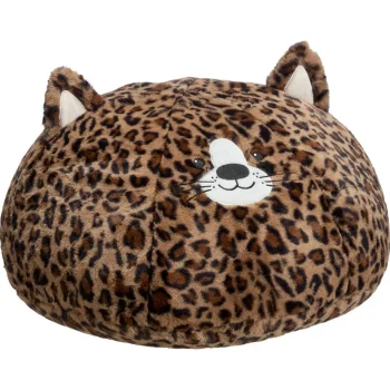 Clearance Kwantum Kids Poef Luipaard Bruin