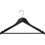 Online Kwantum Kledinghanger Hout Zwart