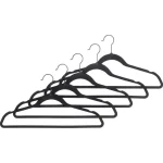 Best Kwantum Kledinghanger Velvet Zwart