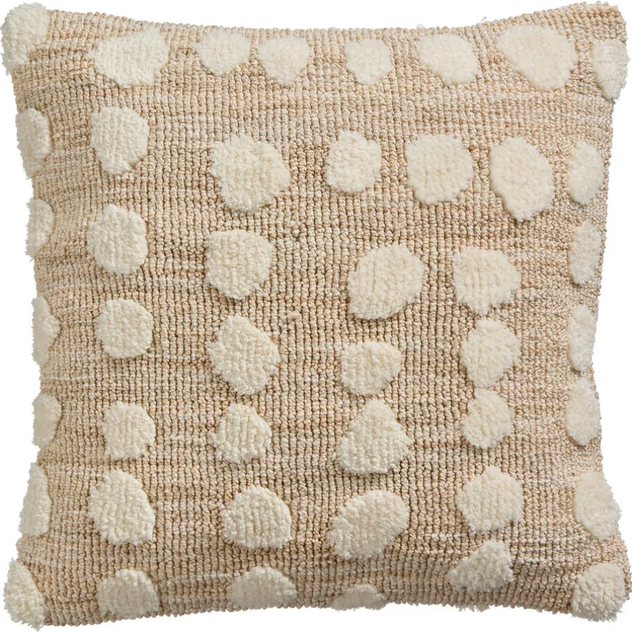 kussen-chenille-dot-naturel-45-dCZBPBdo-0.webp Discount Kwantum Kussen Chenille Dot Naturel 45x45 Cm
