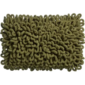 Clearance Kwantum Kussen Lusso Donkergroen 30x50 Cm