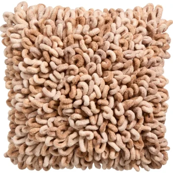 Hot Kwantum Kussen Lusso Taupe 43x43 Cm