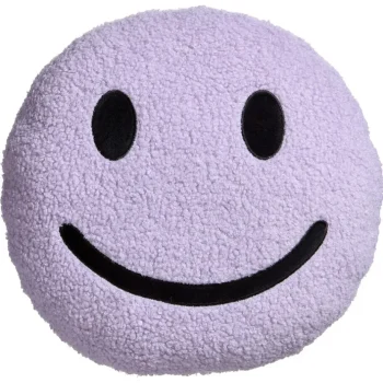 Sale Kwantum Kussen Smiley Lila Ø35 Cm ø 35 Cm