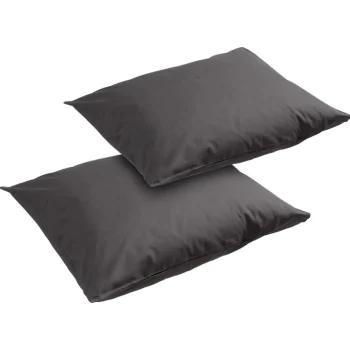 Outlet Kwantum Kussensloop Katoen - 60x70cm Antraciet