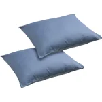 Outlet Kwantum Kussensloop Katoen Blauw