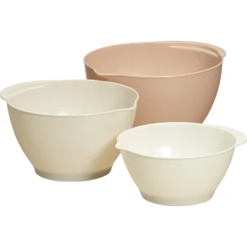 New Kwantum Mengkommen 3 Stuks Taupe