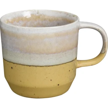 Fashion Kwantum Mok Met Oor XL Ivo Oker 470 Ml