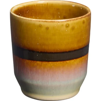 New Kwantum Mok Zonder Oor Ivo Bruin 210ml