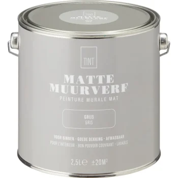 Sale Kwantum Muurverf Mat Grijs 2.5 L 2.5L