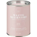 Clearance Kwantum Muurverf Mat Oud Roze 1 L 1L