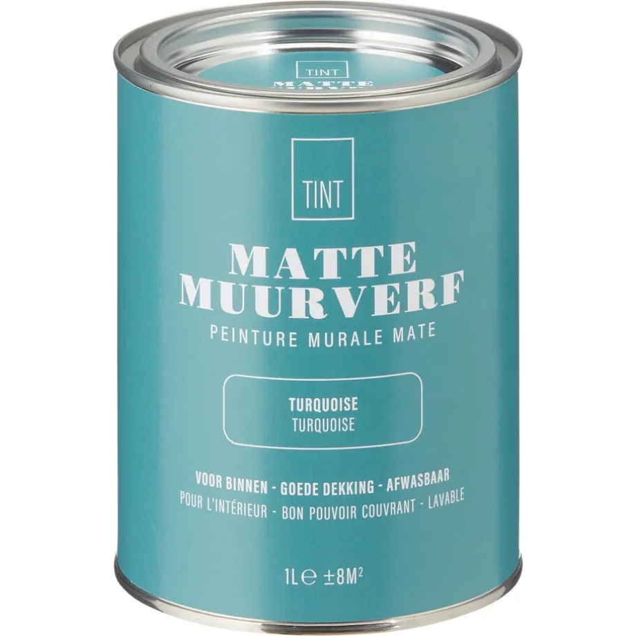 muurverf-mat-turquoise-1-l-PSAbxhNr-0.webp Outlet Kwantum Muurverf Mat Turquoise 1 L 1L