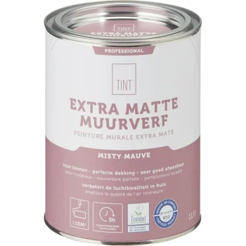 Outlet Kwantum Muurverf Professional Misty Mauve 1 L 1L