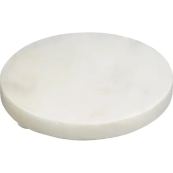 Hot Kwantum Onderzetter Rond Marmer Wit