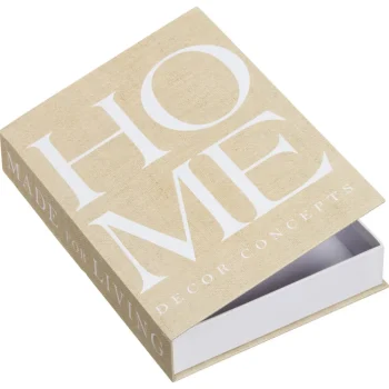 Best Kwantum Opbergboek Home 21x30x5 Cm