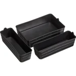 Hot Kwantum Opberger Midi Zwart - 3 Stuks