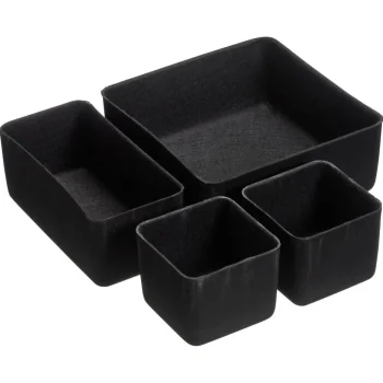 New Kwantum Opbergers Vilt Zwart