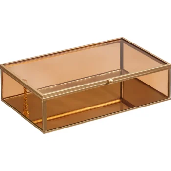 Best Kwantum Opbergkistje Caen Oranje 23x14 Cm 023X014CM