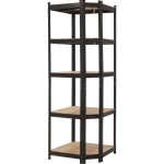 Hot Kwantum Opbergrek Verzinkt Hoek Zwart