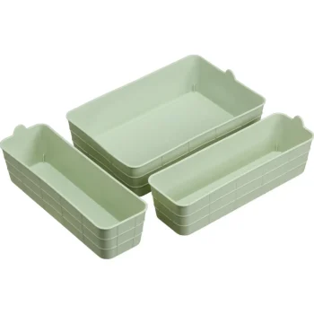 Hot Kwantum Opbermand Mini Groot - 3 Stuks Groen