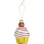 Online Kwantum Ornament Cupcake Aardbei