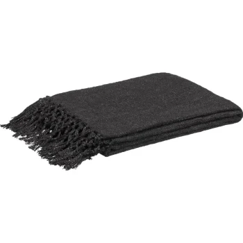 New Kwantum Plaid Illats - 130x170 Cm Zwart