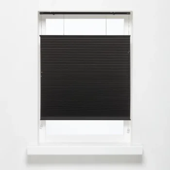 Best Kwantum Plisségordijn Dae Zwart 80x175 Cm 080X175CM