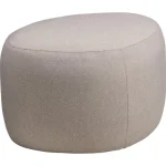 Outlet Kwantum Poef Kiezel Taupe L
