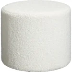 New Kwantum Poef Padule Wit Creme