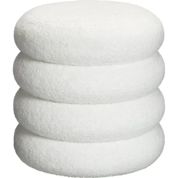 Discount Kwantum Poef Prato Wit